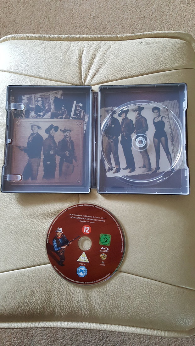 Steelbook Rio Bravo con castellano