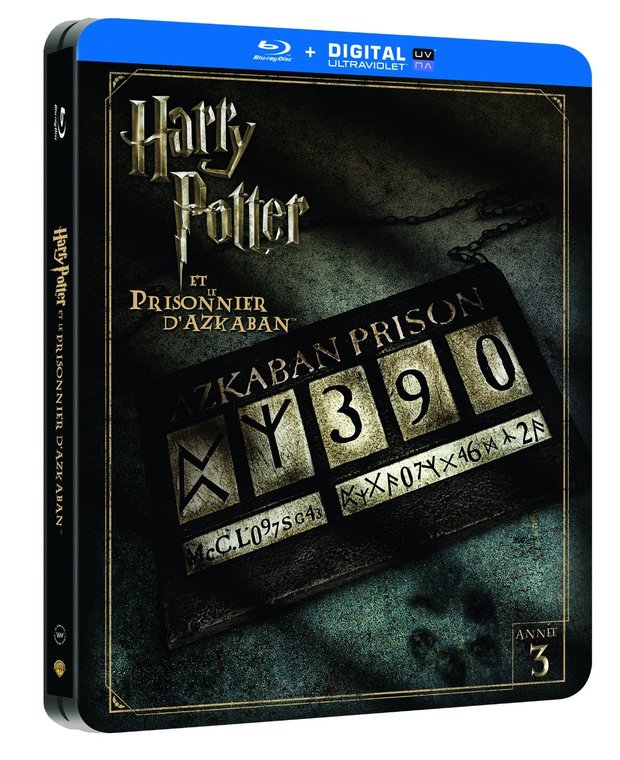Harry Potter steelbook 3 Amazon.fr