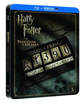 Harry Potter steelbook 3 Amazon.fr