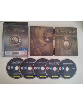 Tercera temporada de GoT steelbook.