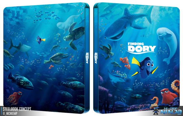 Finding Dory steelbook será exclusiva de Zavvi...en UK