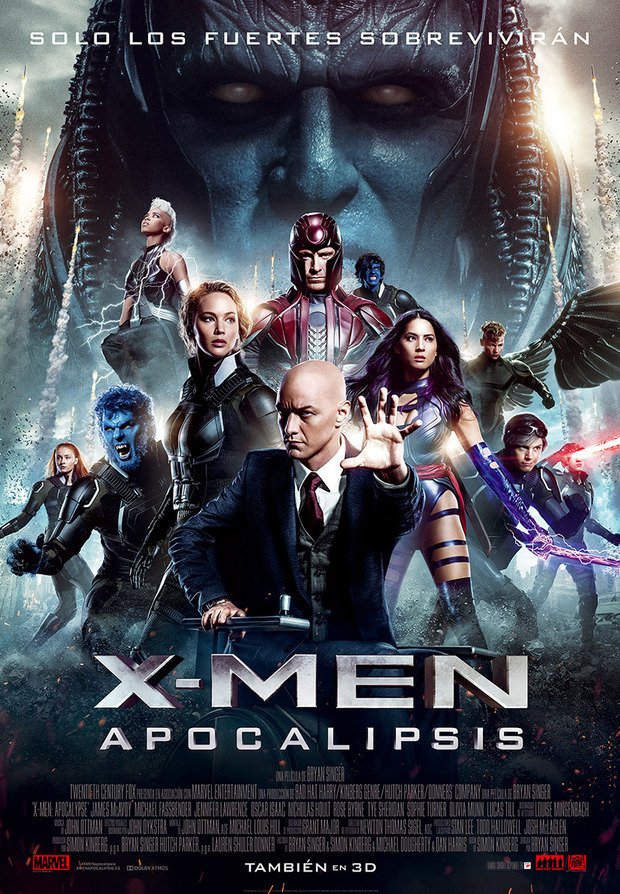 Fecha de salida de X-Men: Apocalipsis - Edición Metálica Blu-ray 3D