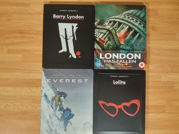 ...y 4 steelbooks más para acabar el mes...