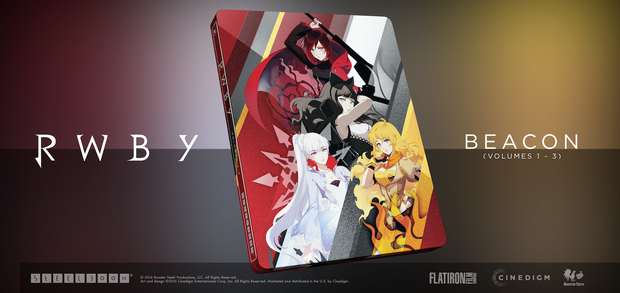Rwby steelbook 1-3