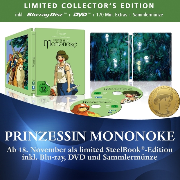 Steelbook La Princesa Mononoke edición alemana