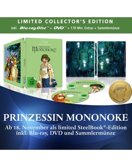 Steelbook La Princesa Mononoke edición alemana
