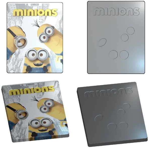Minions steelbook con relieves