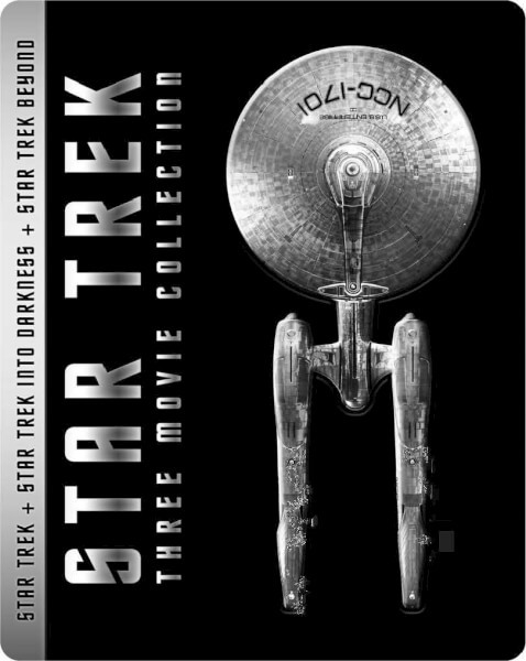Star Trek Trilogy steelbook diseño final