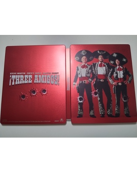 Llegó el cachondeo steelbook 3 amigos