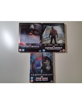 Captain America Civil War steelbook Zavvi