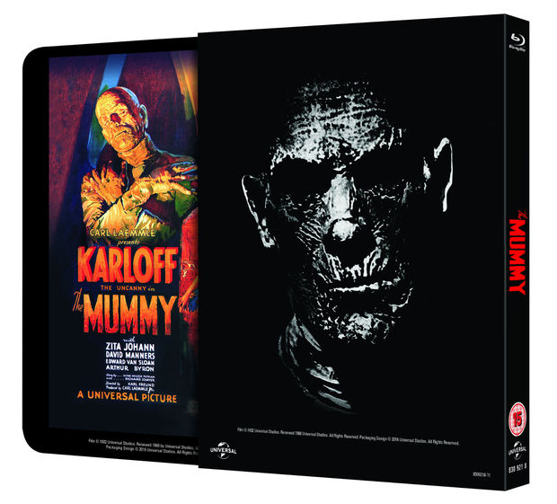 El clásico de La momia tendrá steelbook...