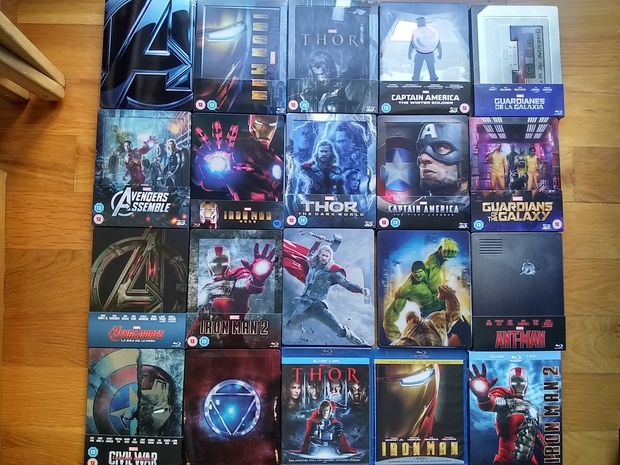 The incredible Hulk steelbook & friends (1) ...