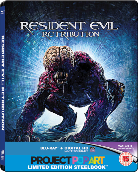 Resident evil Retribution steelbook Pop Art edition