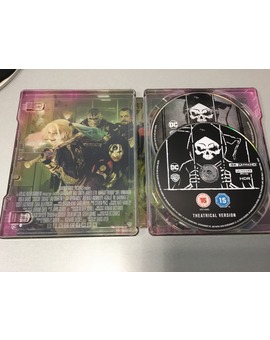 INFORMACION PARA TODOS SUICIDE SQUAD STEELBOOK 4K +BD