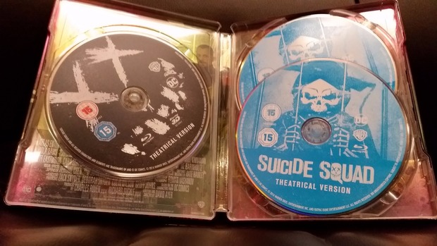 Suicide squad HMV interior discos