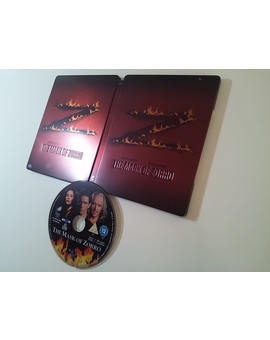 Steelbook The Mask of Zorro relieves