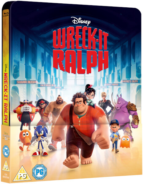 Wreck it Ralph steelbook lenticular