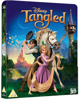 Tangled steelbook lenticular