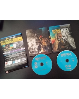 Por fin llegó la Black&Chrome Edition Mad Max Fury Road steelbook