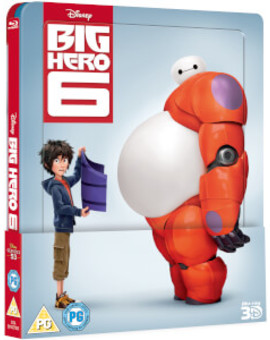 Big Hero 6 steelbook lenticular