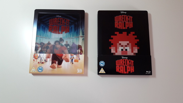 Steelbook Rompe Ralph lenticular recién llegado