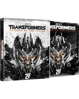 Transformers steelbook la venganza de los caídos con caja protectora