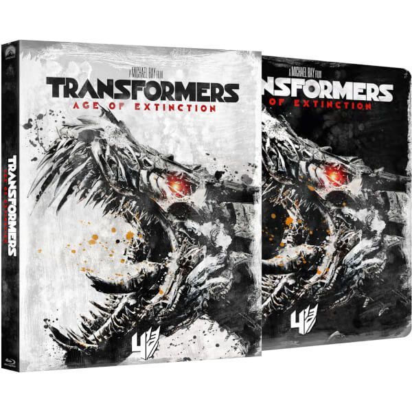 Transformers steelbook la era de la extinción con caja protectora