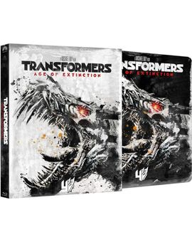 Transformers steelbook la era de la extinción con caja protectora