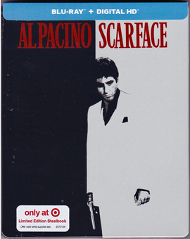 Scarface steelbook asi sí es la nueva edición.
