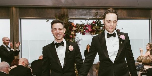 Jim Parsons se ha casado...felicidades cientifico loco