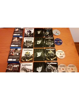 Colección Transformers steelbook con fundas
