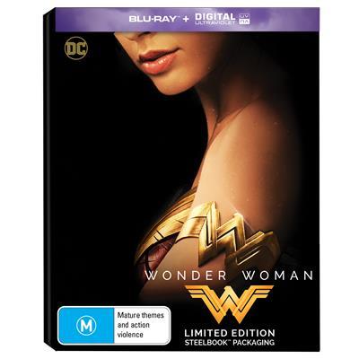 WW steelbook exclusivo de JB-HiFi diseño final