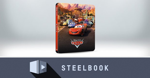 Cars steelbook disponible el sábado en Zavvi