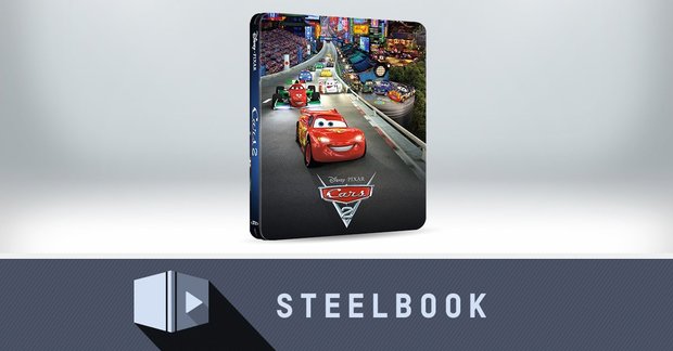 Cars 2 steelbook disponible el domingo en Zavvi