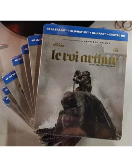 Steelbook francés de El rey Arturo