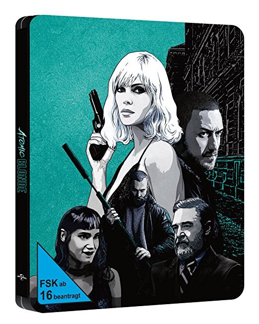 Atomic Blonde versión fea de Amazon.de