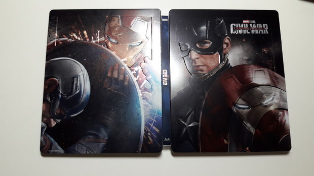 Captain América Civil War steelbook