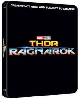 Thor Ragnarok steelbook 4k y 3D