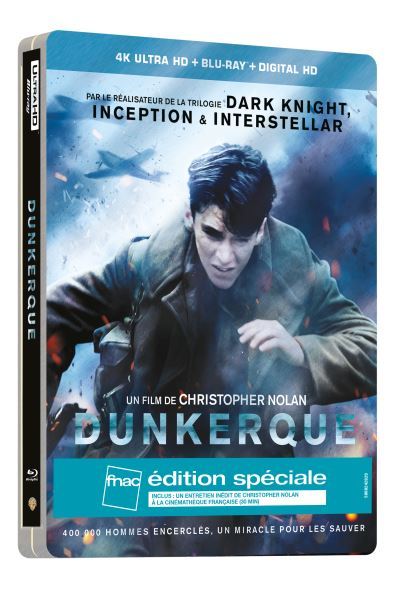 Dunkirk steelbook 4K FNAC.com