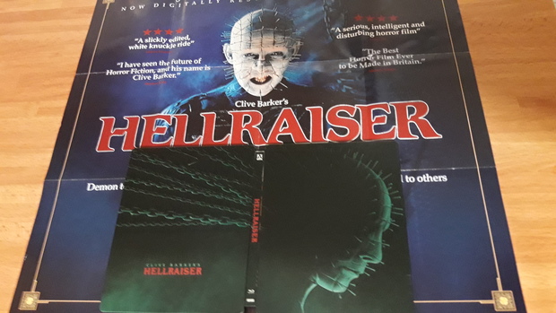 Hellraiser steelbook+cartel