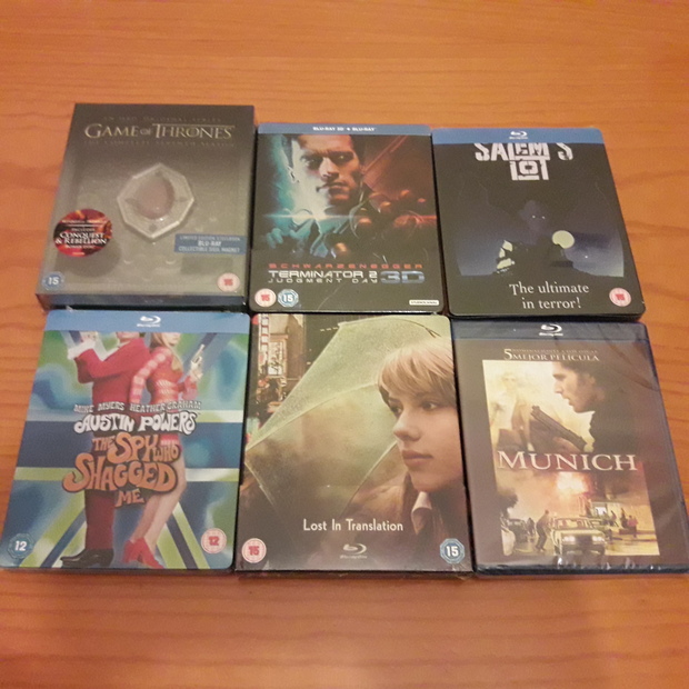 Por fin en casa, los steelbooks y nosotros