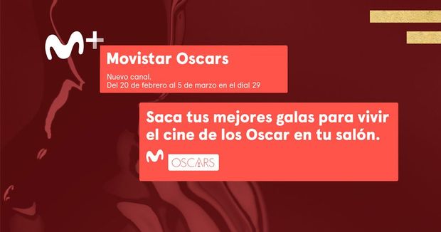 Canal de peliculas oscarizadas del 20 al 5 en Movistar