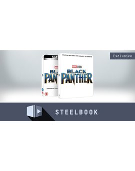 Black Panther steelbook 4K y3D abiertas las reservas