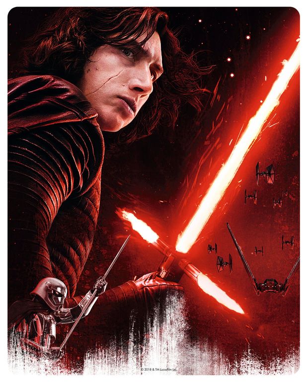 Contraportada steelbook SWJedi
