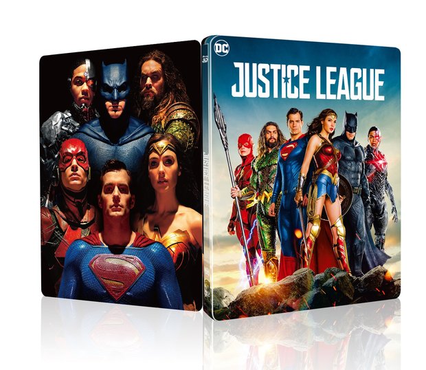 Justice League steelbook HDZeta