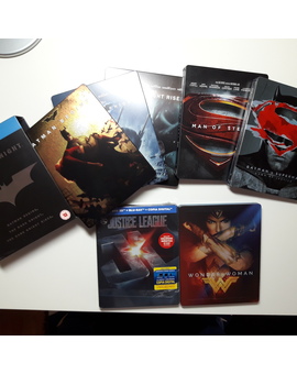 Foto de familia Justice League steelbooks