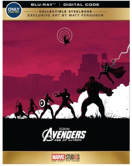 Steelbooks exclusivos de Best Buy de la franquicia Marvel