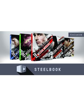 Saga Mision Imposible steelbooks 4K
