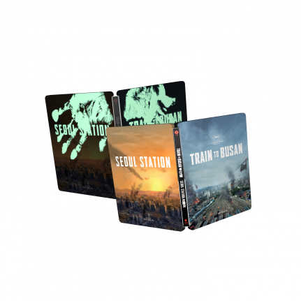 Train to Busan and Seoul Station steelbook