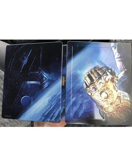 Avengers infinity war steelbook primeras imagenes en mano
